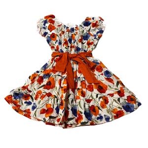 GUESS BABY / GIRL POPPY PRINT DRESS